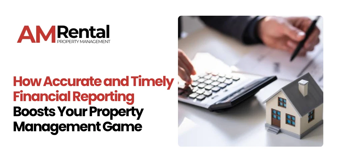 Property management with financial reporting